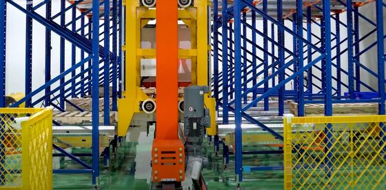 Double Column ASRS Pallet Stacker For Automatic Racking System